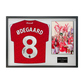 Martin Ødegaard Signed Arsenal Champions Shirt Classic Frame (ACG Cert)