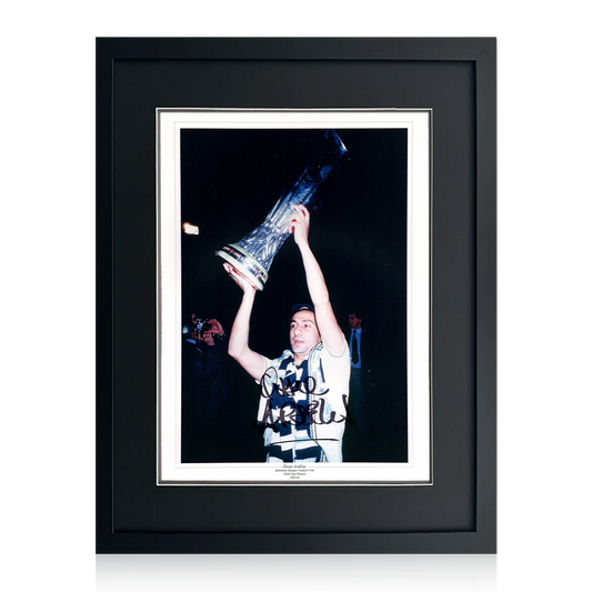 Ossie Ardiles Signed Tottenham Hotspur Image Deluxe Mount Frame