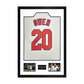 Michael Owen Signed England 98' Shirt Premium Frame