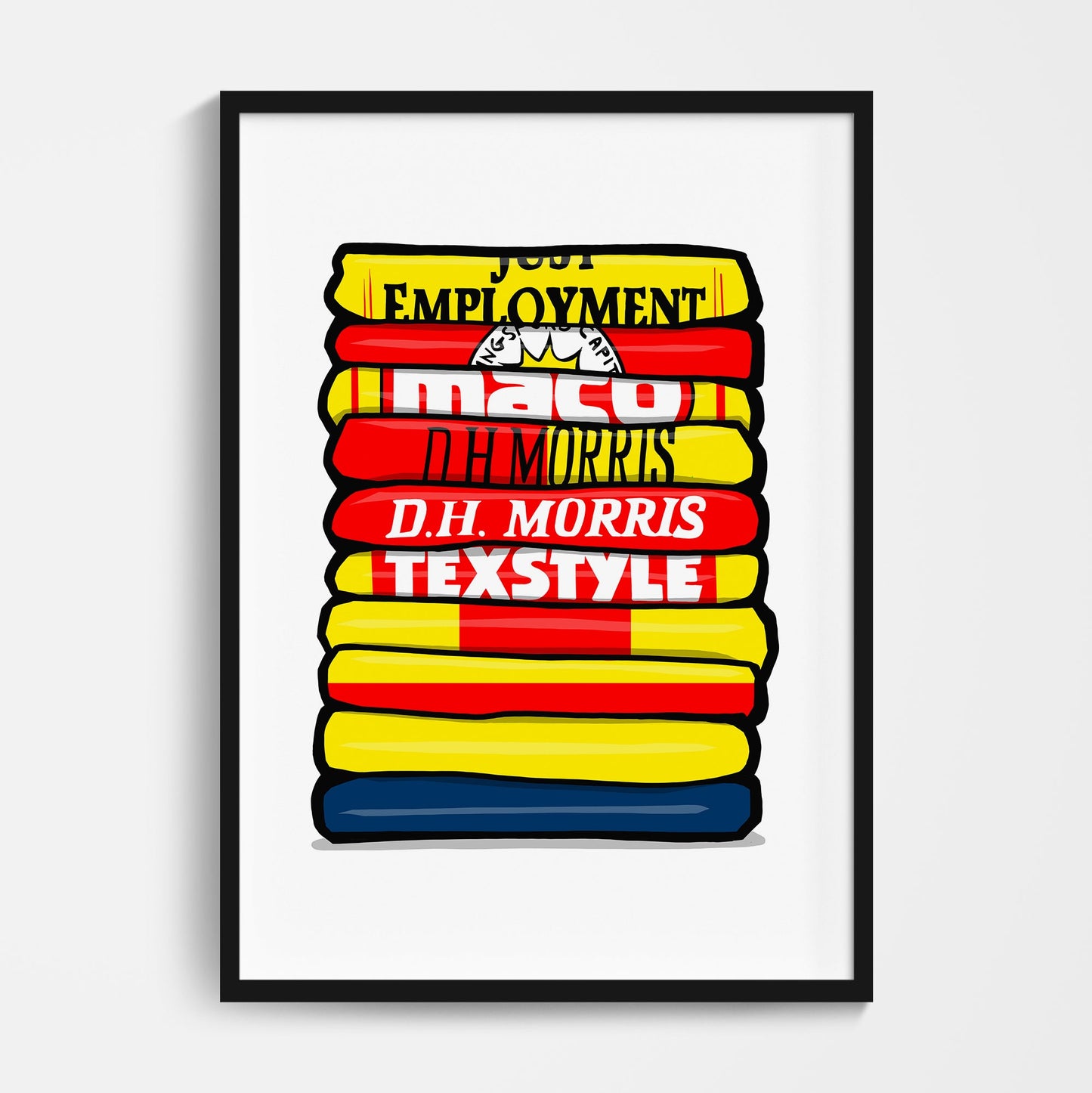 Partick Shirt Stack Print