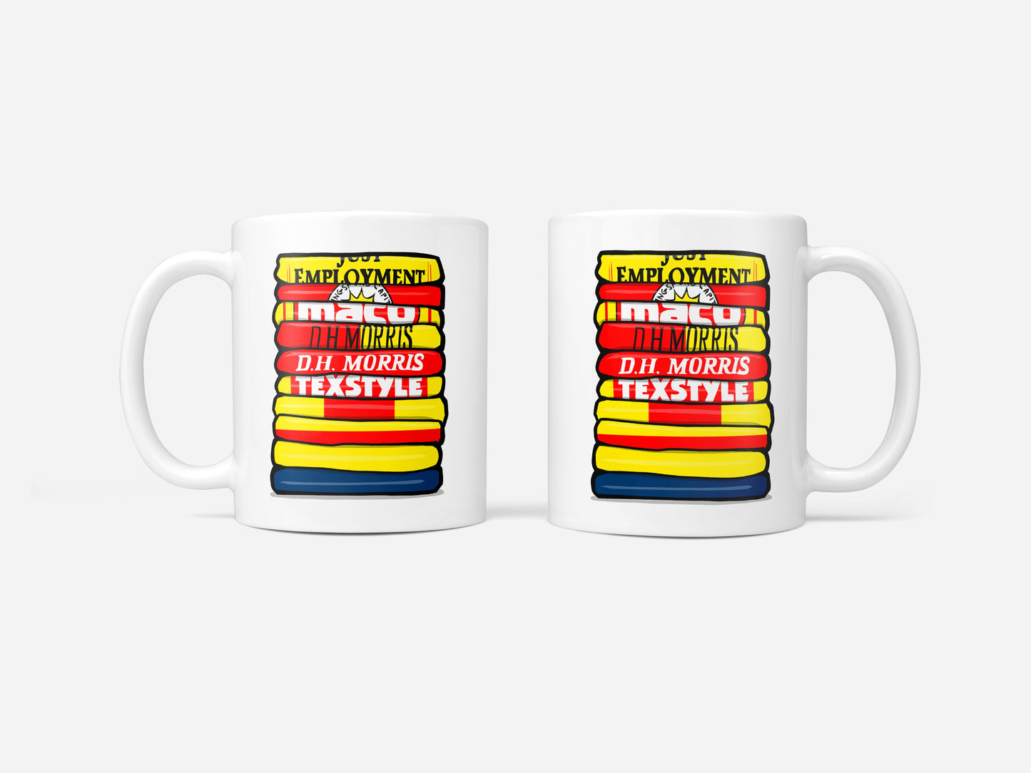 Partick Shirt Stack Mug