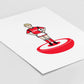 Pearce - Table Football Print