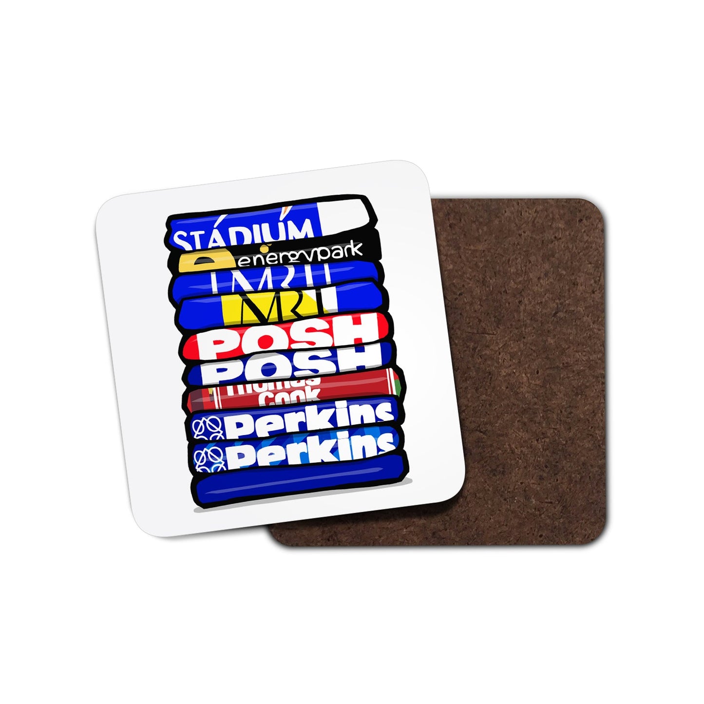 Peterborough Shirt Stack Coaster