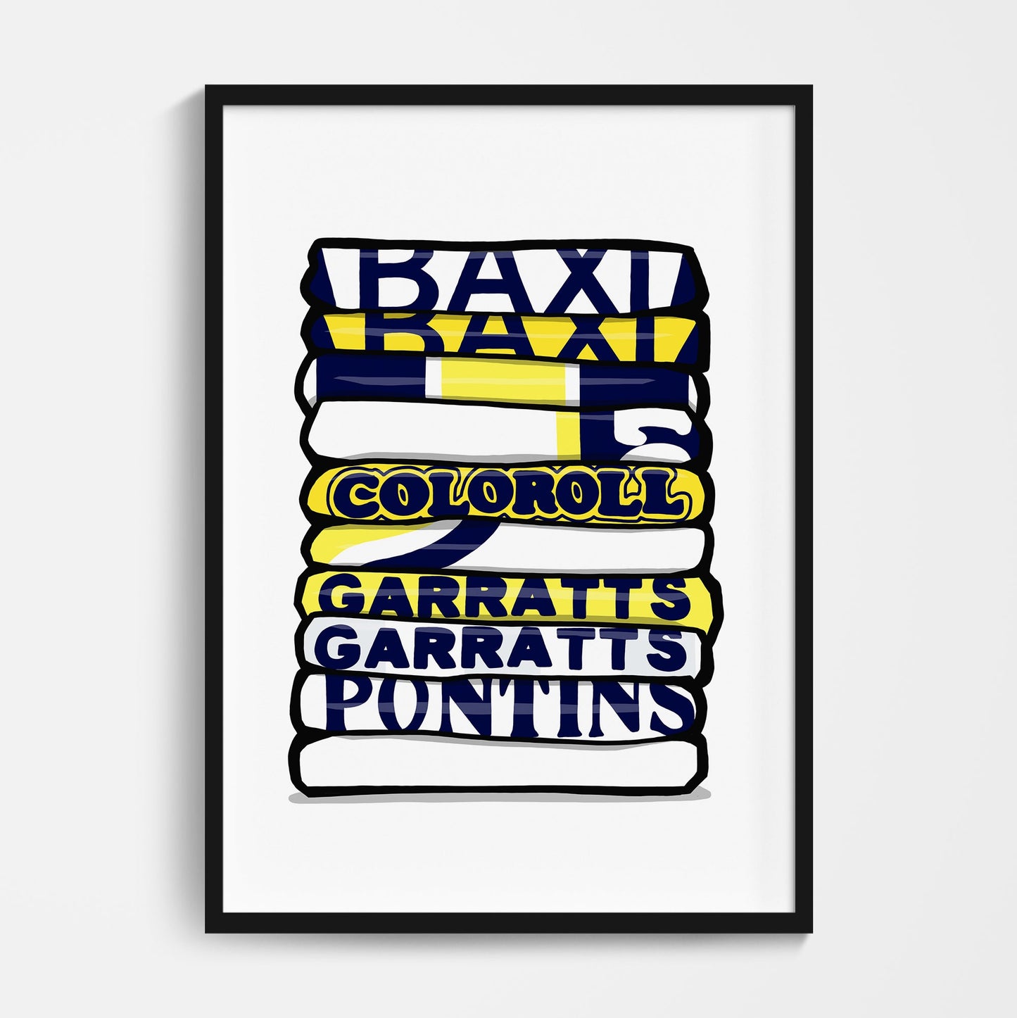 Preston Shirt Stack Print