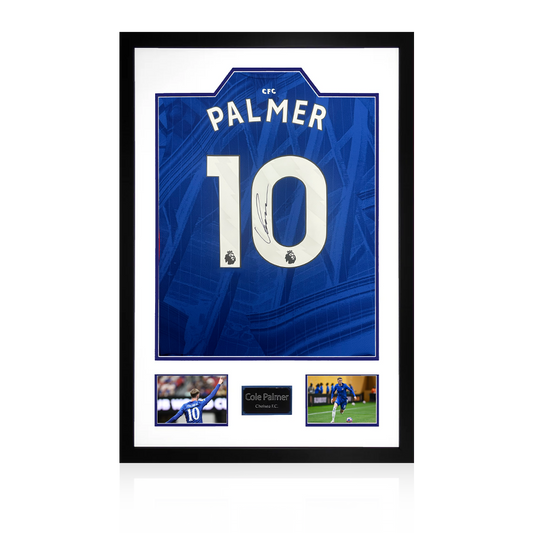 Cole Palmer Signed Chelsea 25/26 Shirt Premium Frame