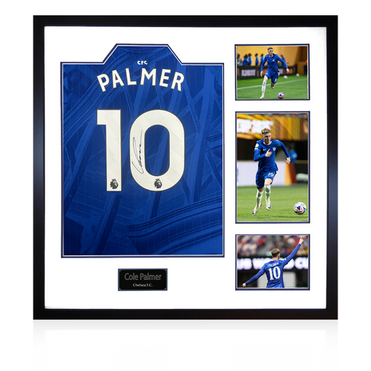 Cole Palmer Signed Chelsea 25/26 Shirt Elite Frame