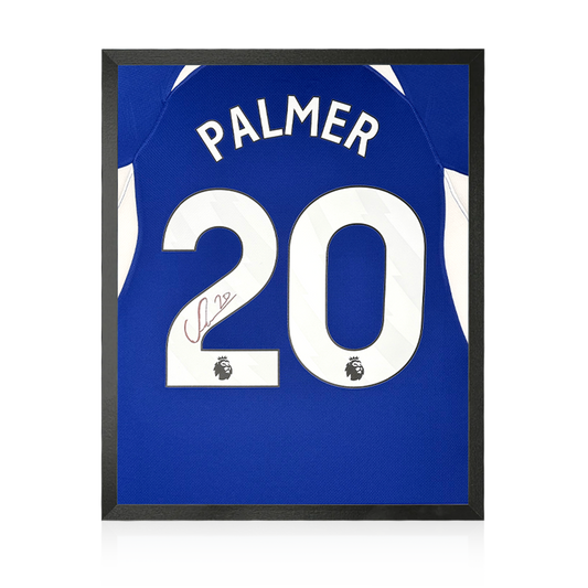 Weekly Auction: Cole Palmer Signed Chelsea Shirt Compact Frame