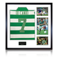 Paolo Di Canio Signed Celtic Shirt Elite Frame