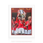 Patrice Evra Signed Manchester United Deluxe Mount
