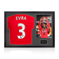 Patrice Evra Signed Manchester United Classic Frame