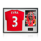 Patrice Evra Signed Manchester United Classic Frame