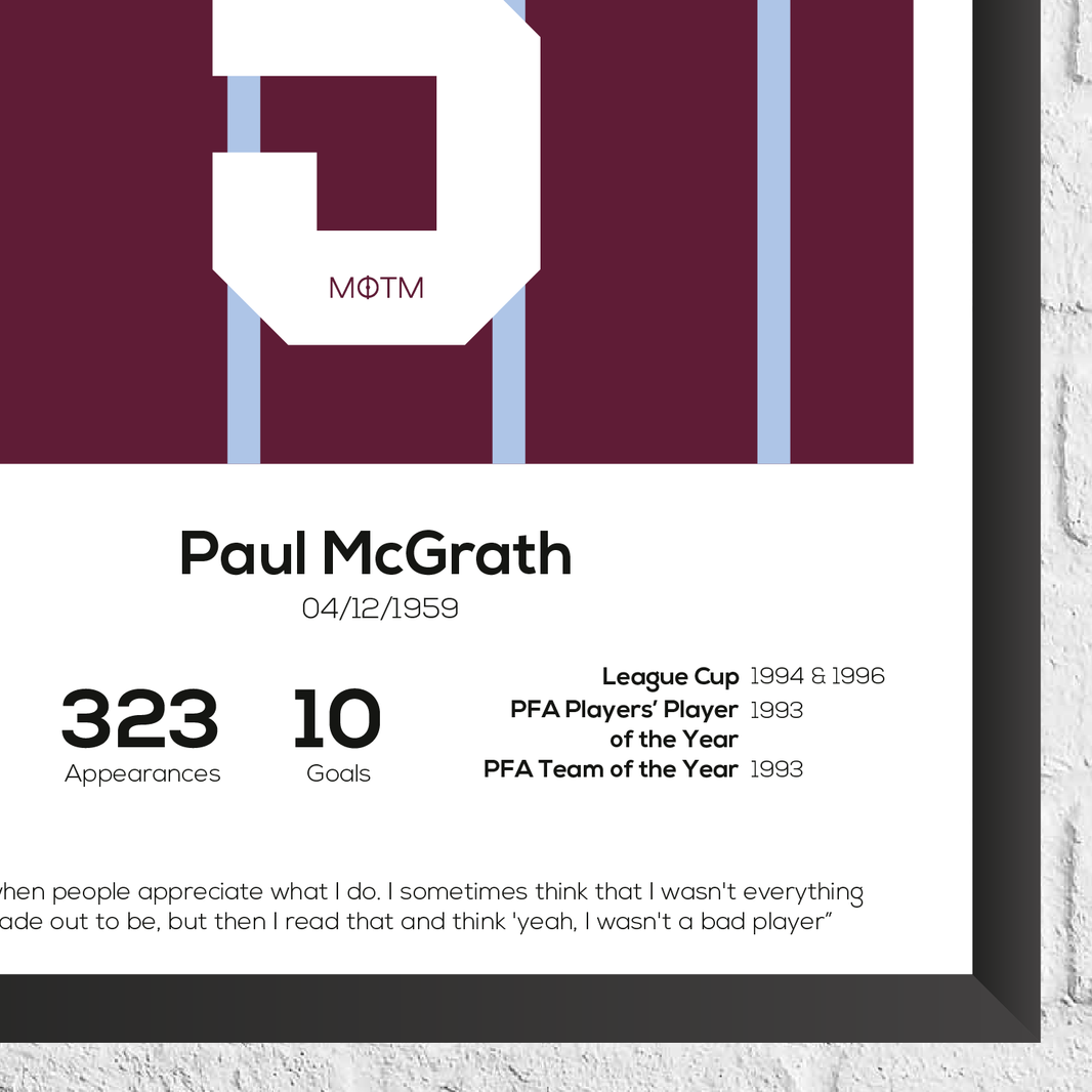 BOSS: Paul McGrath Has Torn Aston Villa's Joleon Lescott A New One BOSS: Paul McGrath Has Torn Aston Villa's Joleon Lescott A New One