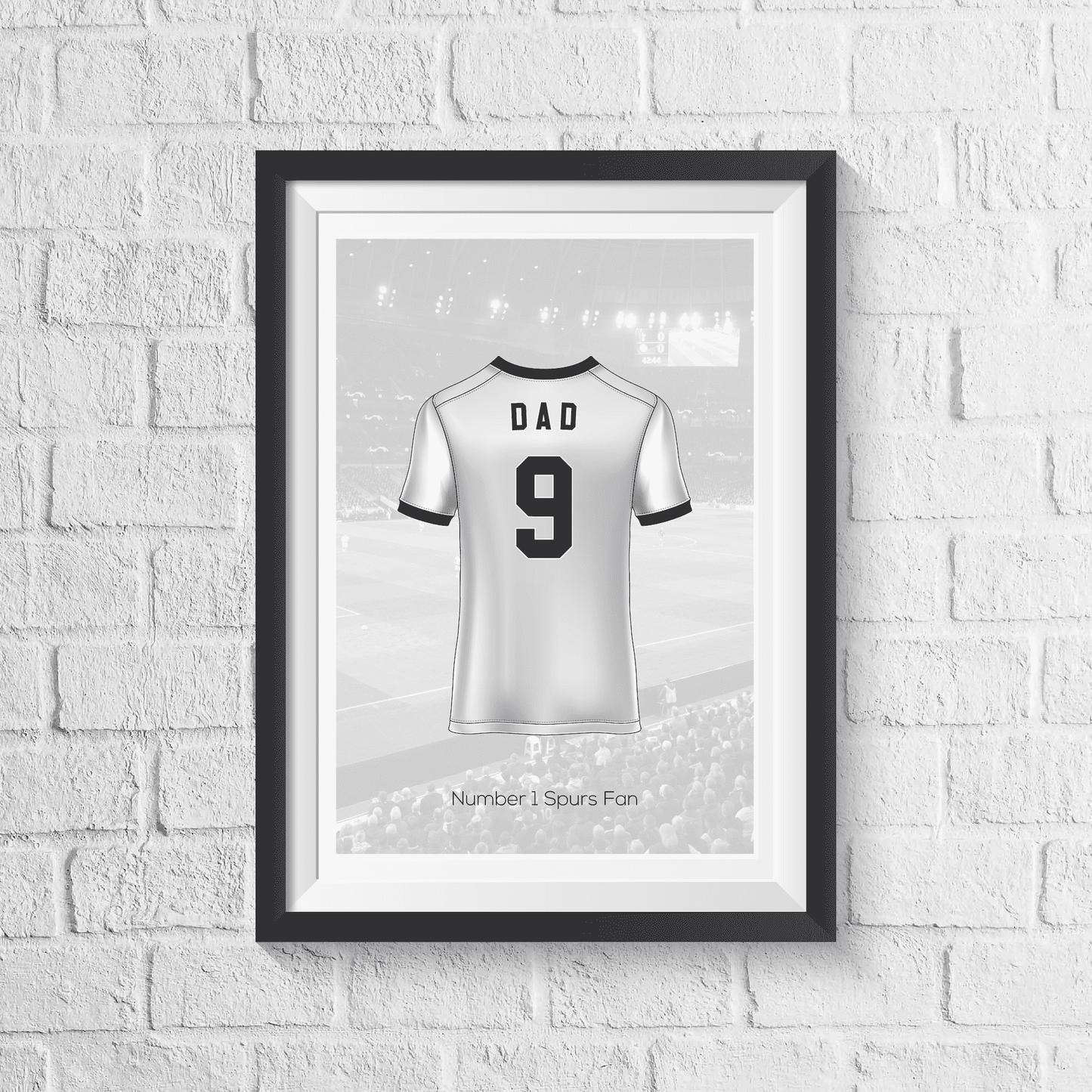 Personalised North London Whites Fan Shirt Print