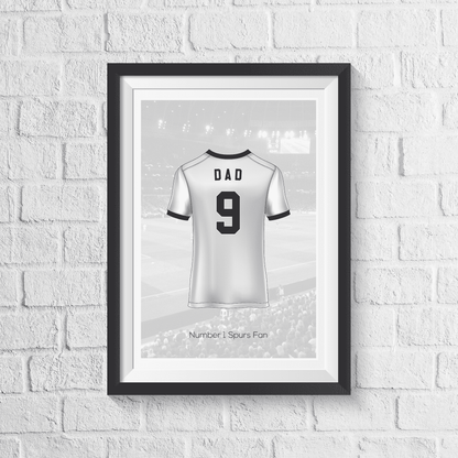 Personalised North London Whites Fan Shirt Print
