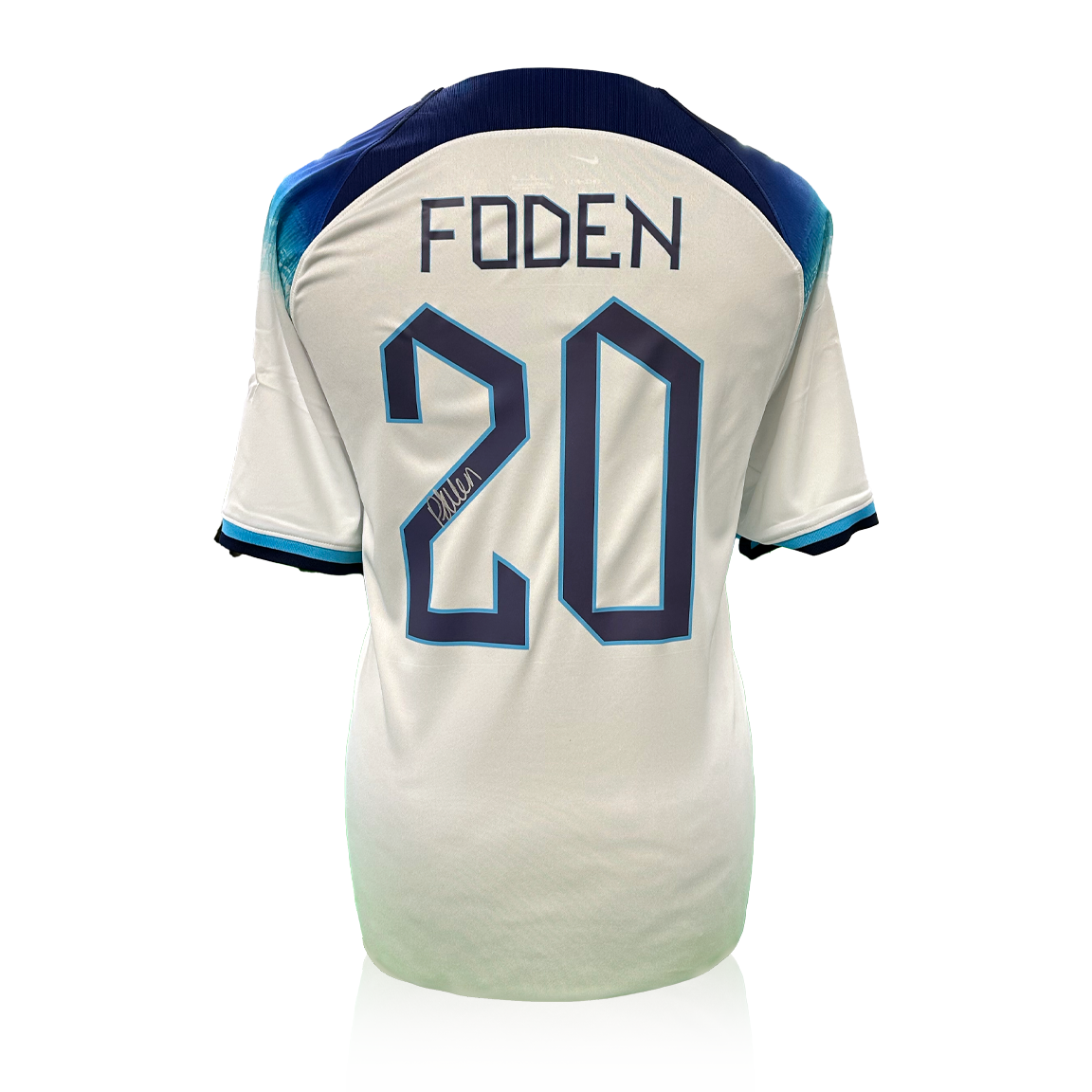 Phil Foden Signed England Shirt