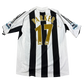 Newcastle United 2006/2007 Match Worn Home Shirt - Parker 17