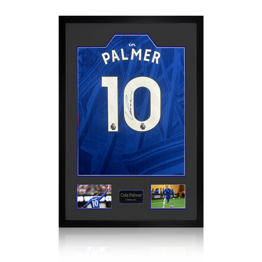 Cole Palmer Signed Chelsea 25/26 Shirt Premium Frame