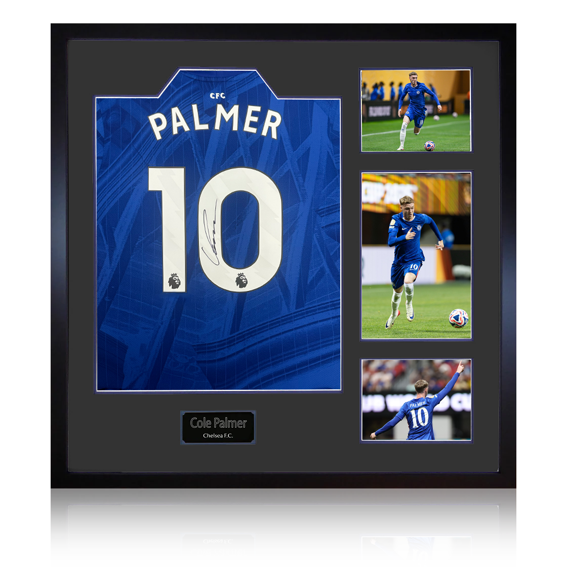 Cole Palmer Signed Chelsea 25/26 Shirt Elite Frame