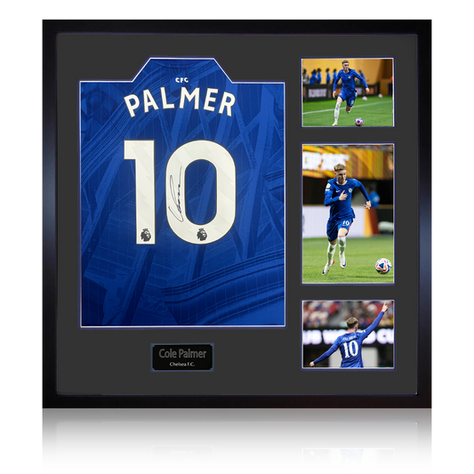 Cole Palmer Signed Chelsea 25/26 Shirt Elite Frame