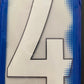 Pack of 10 Player Size White Numbers