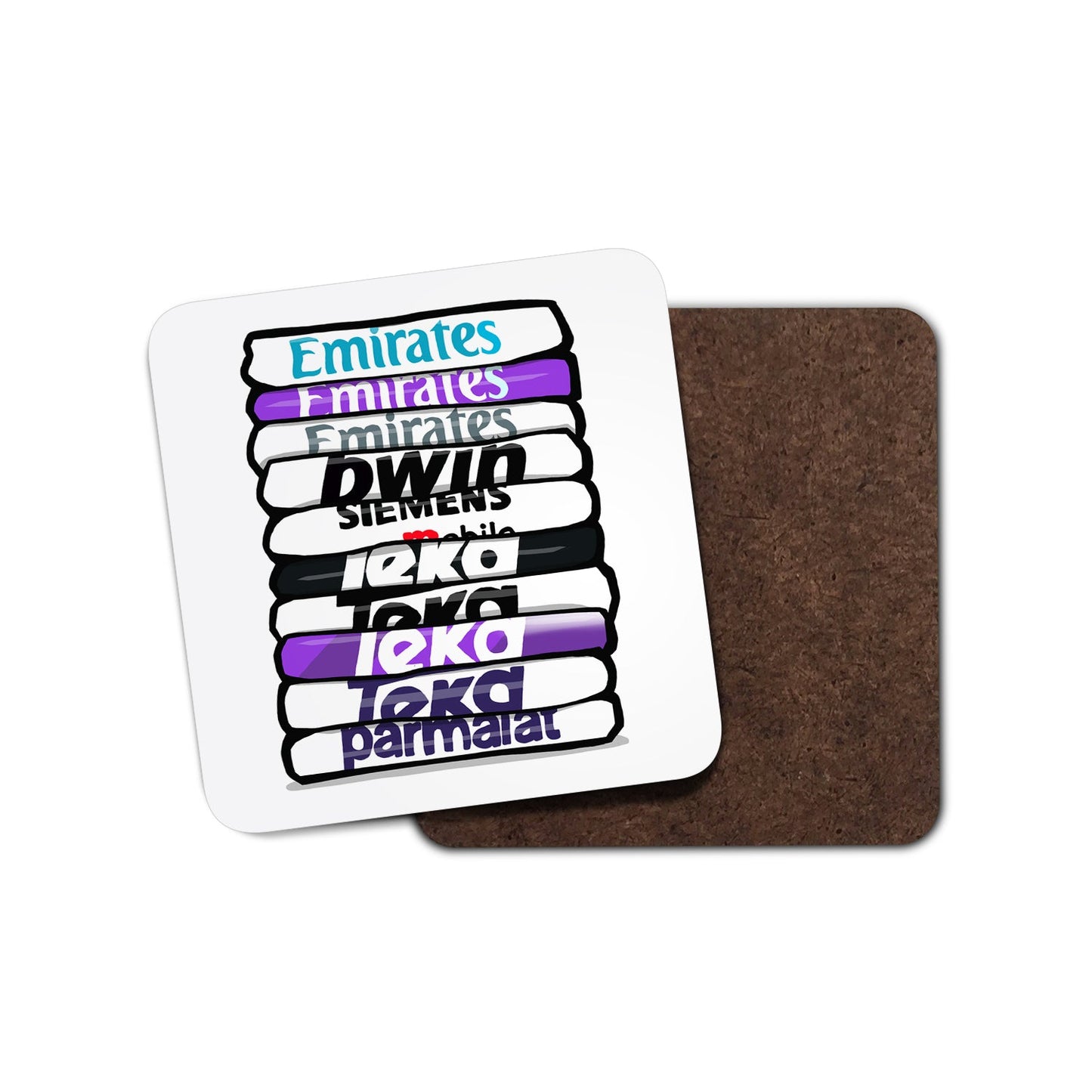 Madrid Shirt Stack Coaster