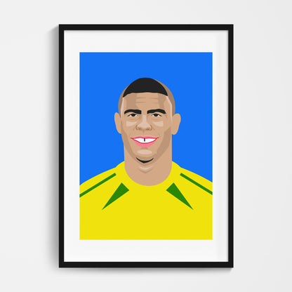 Ronaldo Portrait Print