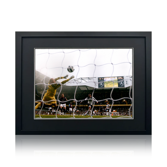 Rafael van der Vaart Signed Tottenham Hotspur Image Deluxe Mount Frame