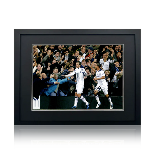 Rafael van der Vaart Signed Tottenham Hotspur Image Deluxe Mount Frame