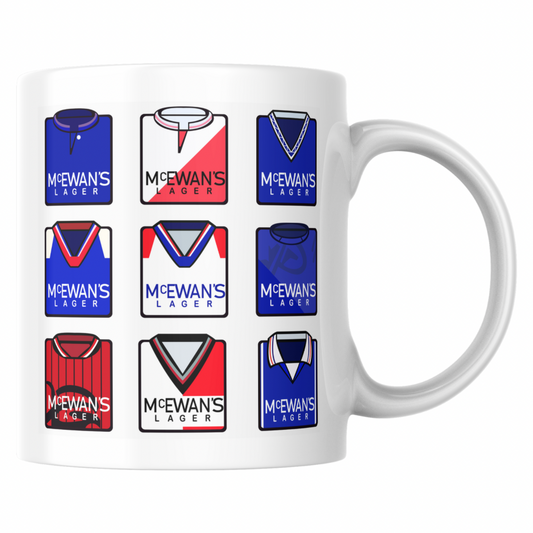 Rangers Kits Mug