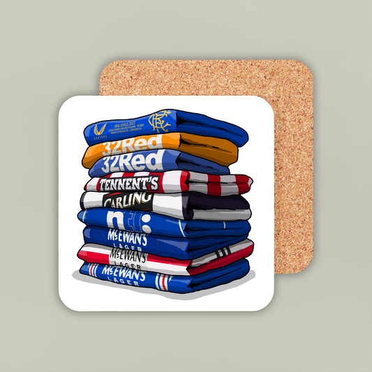 Rangers Shirt Stack Coaster