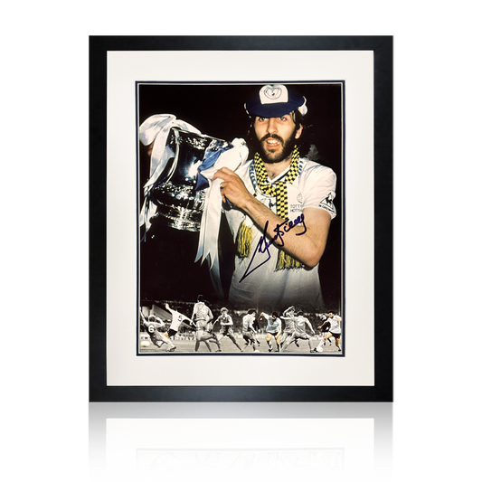Ricky Villa Signed Tottenham Hotspur Deluxe Mount Frame