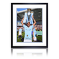 Riyad Mahrez Signed Manchester City Deluxe Mount Frame