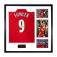 Robbie Fowler Signed Liverpool Shirt Elite Frame