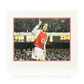 Robert Pires Signed Arsenal Image Deluxe Mount