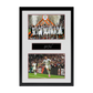 Morgan Rogers Signed Aston Villa Champions Plaque Iconic Frame