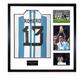 Cristian Romero Signed Argentina Shirt Elite Frame
