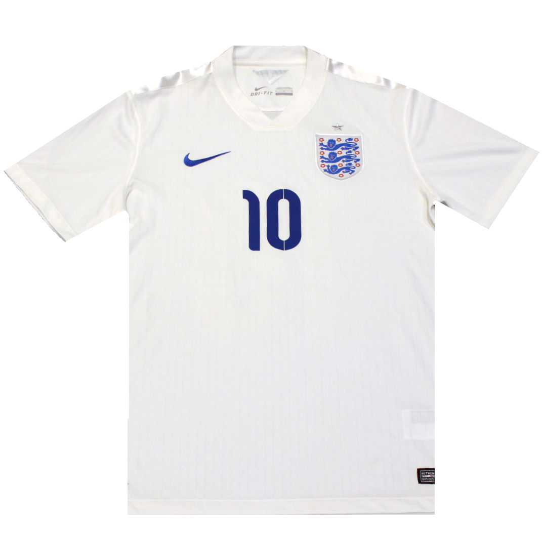 England 2014-2015 Home Shirt WAYNE ROONEY 10 (Excellent) M