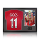 Ryan Giggs Signed Manchester United Shirt Classic Frame