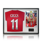 Ryan Giggs Signed Manchester United Shirt Classic Frame