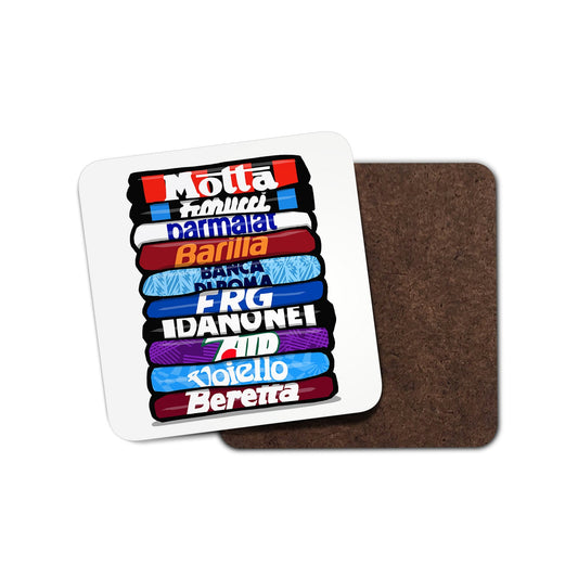 90's Italian Shirt Stack Coaster