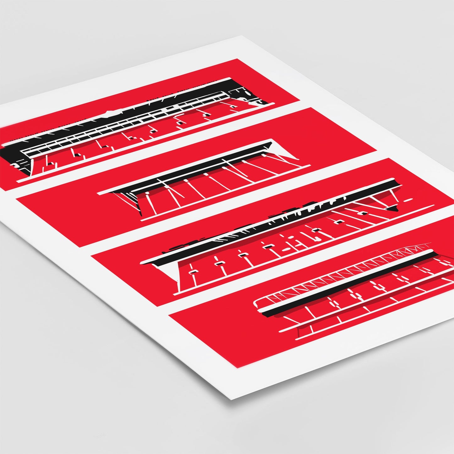 Sheffield Utd Stadium Print