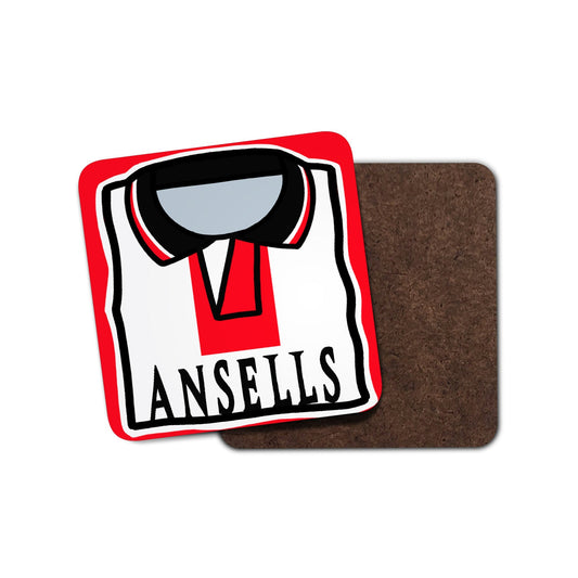 Stoke 1992 Home Shirt Coaster
