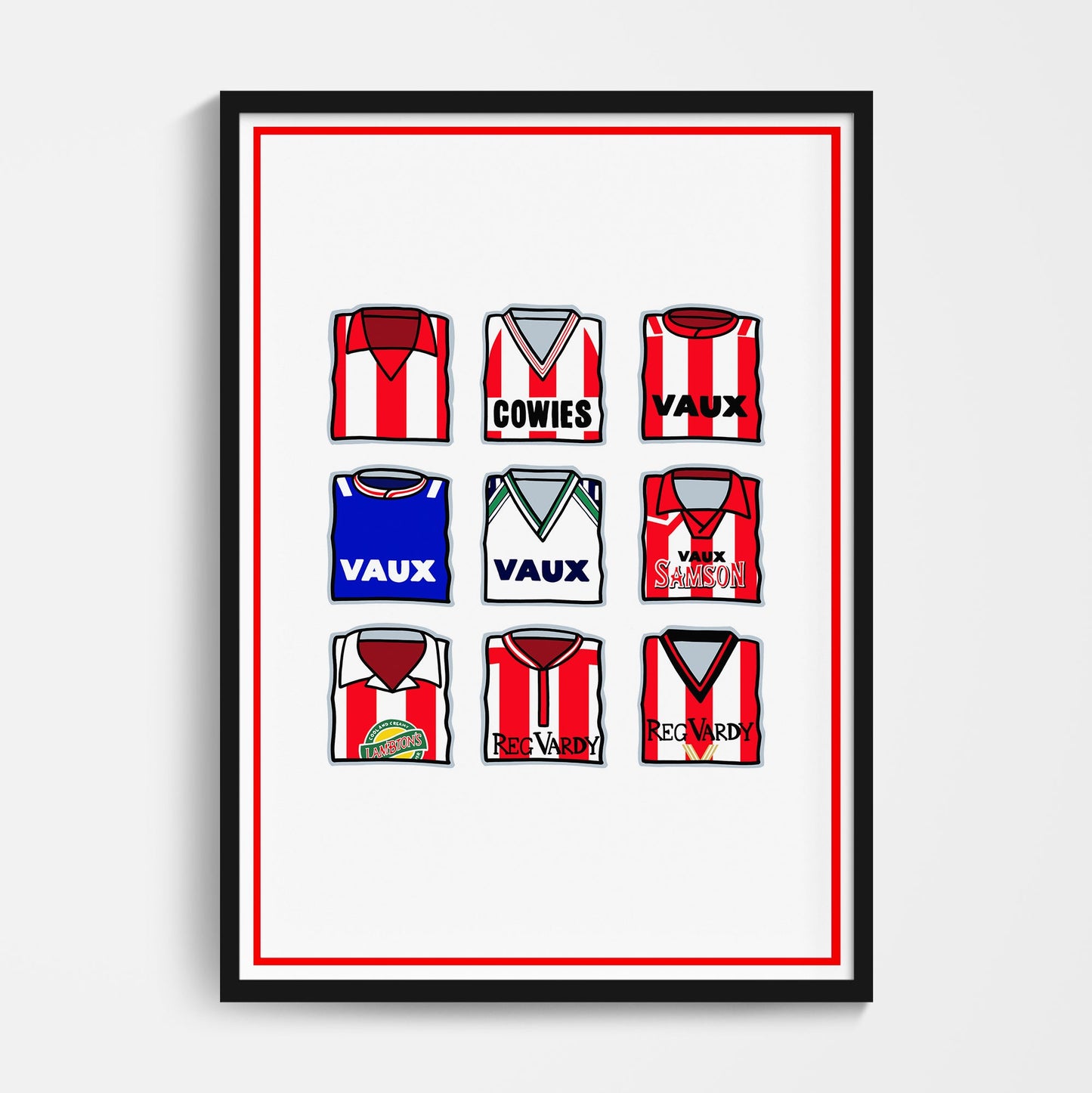 Sunderland Shirts Print