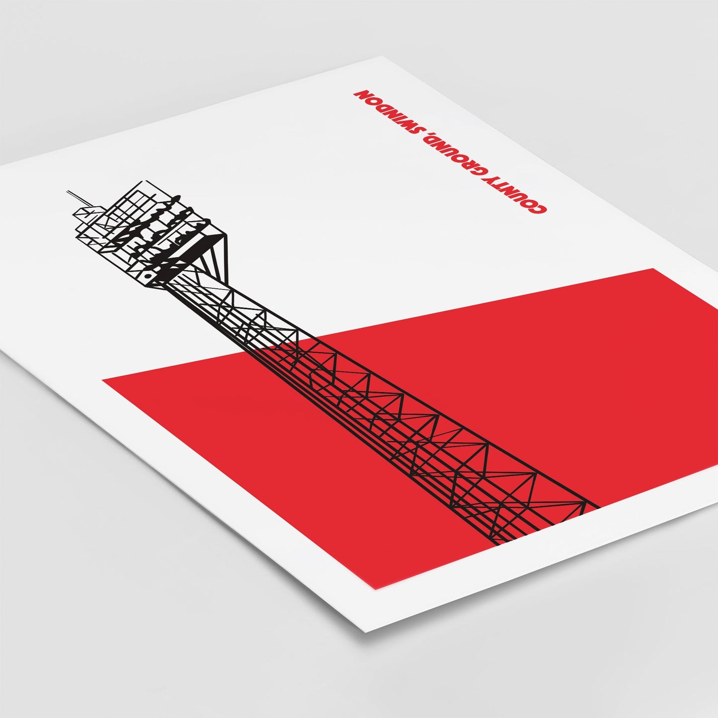 Swindon Floodlights Print