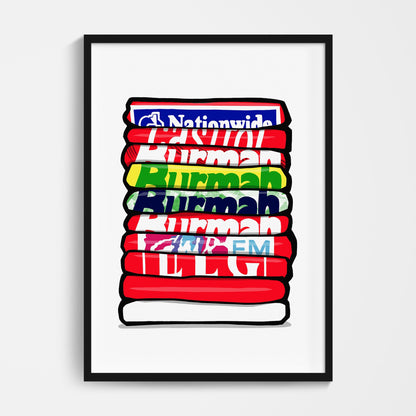 Swindon Shirt Stack Print