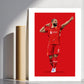 Mo Salah LFC A3 Print