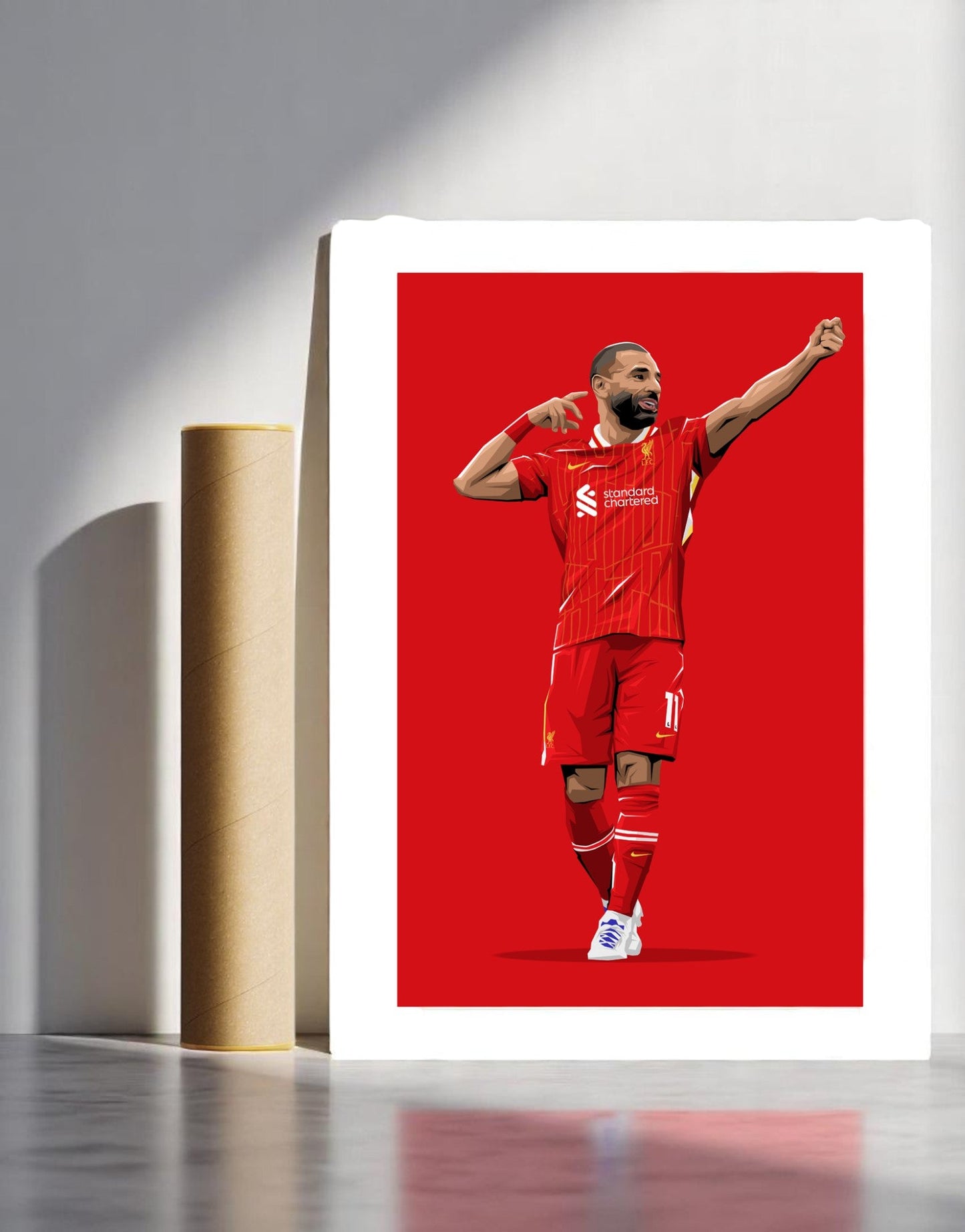 Mo Salah LFC A3 Print