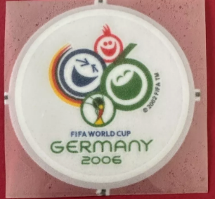 World Cup 2006 patch player size Iron On Heat Press UK STOCK for Football Shirt