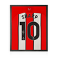 Billy Sharp Signed Sheffield United 23/24 Shirt Compact Display