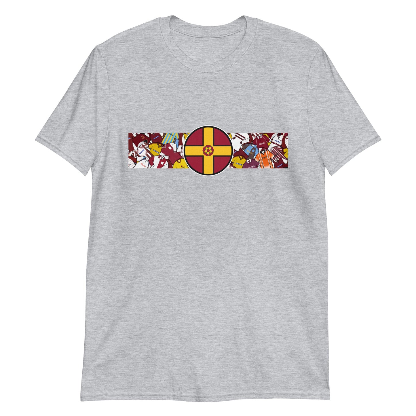 Northamptonshire Flag & Northampton Football Retro Jerseys Unisex T-Shirt